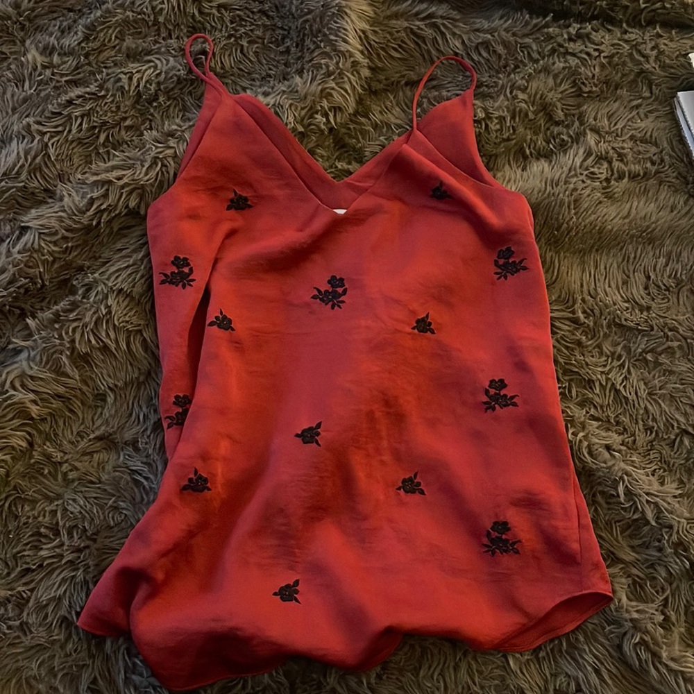 Express Red blouse top